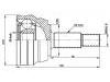 Gelenksatz, Antriebswelle CV Joint Kit:191 407 311H