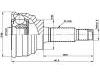 Jeu de joints, arbre de transmission CV Joint Kit:F001-25-400A