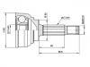 ремкомплект граната CV Joint Kit:49508-21000