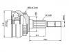 Gelenksatz, Antriebswelle CV Joint Kit:374015