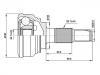 Jeu de joints, arbre de transmission CV Joint Kit:547682