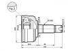 ремкомплект граната CV Joint Kit:BAU4851