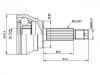 Jeu de joints, arbre de transmission CV Joint Kit:6079195