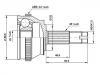 Gelenksatz, Antriebswelle CV Joint Kit:60605055