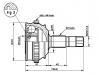 Jeu de joints, arbre de transmission CV Joint Kit:7631082