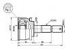 球笼修理包 CV Joint Kit:39100-01B02