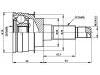 Jeu de joints, arbre de transmission CV Joint Kit:F024-25-600A