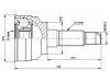 Gelenksatz, Antriebswelle CV Joint Kit:G024-25-500