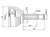 Jeu de joints, arbre de transmission CV Joint Kit:MB297872