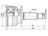 CV Joint Kit:B004-25-600A