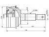 Jeu de joints, arbre de transmission CV Joint Kit:43410-87103