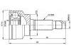 ремкомплект граната CV Joint Kit:B002-25-500