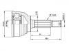 Jeu de joints, arbre de transmission CV Joint Kit:MB526551