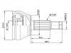 Jeu de joints, arbre de transmission CV Joint Kit:1078675