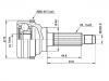 Gelenksatz, Antriebswelle CV Joint Kit:93741015