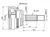 ремкомплект граната CV Joint Kit:77 01 469 363