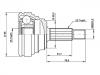 Gelenksatz, Antriebswelle CV Joint Kit:77 01 351 995