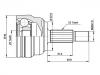 ремкомплект граната CV Joint Kit:77 01 351 130