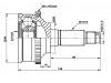 Jeu de joints, arbre de transmission CV Joint Kit:15-1335