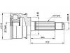 Jeu de joints, arbre de transmission CV Joint Kit:44102-80E21