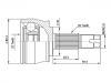 Gelenksatz, Antriebswelle CV Joint Kit:46307886