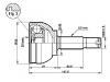 Gelenksatz, Antriebswelle CV Joint Kit:46307516