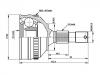 Gelenksatz, Antriebswelle CV Joint Kit:3272.5P