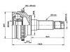 Jeu de joints, arbre de transmission CV Joint Kit:FA58-22-510B