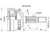 Jeu de joints, arbre de transmission CV Joint Kit:5232897