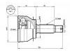 Juego de articulación, árbol de transmisión CV Joint Kit:49507-38E00