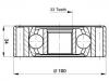 Gelenksatz, Antriebswelle CV Joint Kit:211 501 331B