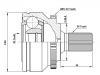 Jeu de joints, arbre de transmission CV Joint Kit:9463379