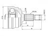 Gelenksatz, Antriebswelle CV Joint Kit:3352K