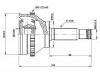 ремкомплект граната CV Joint Kit:49500-26561