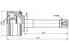 Jeu de joints, arbre de transmission CV Joint Kit:43430-35011