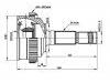 Jeu de joints, arbre de transmission CV Joint Kit:43410-87772