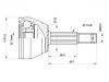 Gelenksatz, Antriebswelle CV Joint Kit:3402K