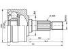 ремкомплект граната CV Joint Kit:A638 334 05 34