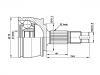 Jeu de joints, arbre de transmission CV Joint Kit:46308337