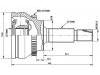 Gelenksatz, Antriebswelle CV Joint Kit:43460-09621