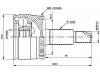 Jeu de joints, arbre de transmission CV Joint Kit:TDJ500030