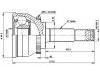 CV Joint Kit:39211-5M325