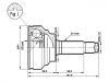 Jeu de joints, arbre de transmission CV Joint Kit:KK38-82-2510