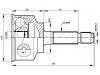 Juego de articulación, árbol de transmisión CV Joint Kit:44305-SAA-000