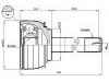 Gelenksatz, Antriebswelle CV Joint Kit:43430-60020