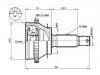 Jeu de joints, arbre de transmission CV Joint Kit:49501-3A210