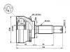 Jeu de joints, arbre de transmission CV Joint Kit:MR111856