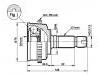 Gelenksatz, Antriebswelle CV Joint Kit:44010-S50-951